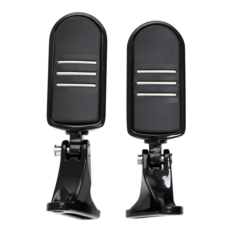 Rear Passenger Footpegs w/ Peg Mini Mount for Harley Touring Street Glide (1993–Up)