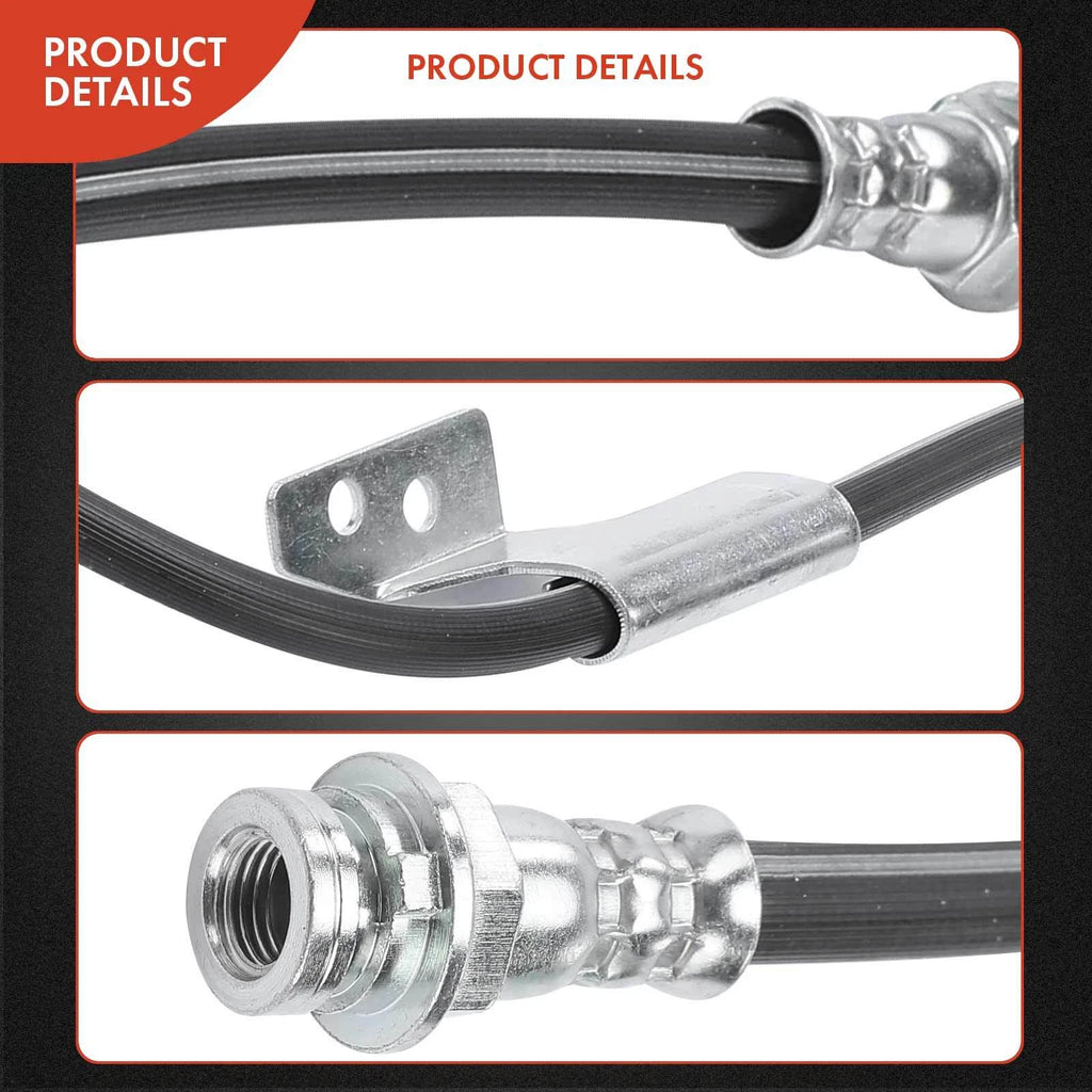 Front Right Brake Hydraulic Hose for Chevy Tahoe (1995–2000) GMC Yukon (1992–1999)