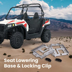 2pcs Seat Bases for Polaris RZR 570 / 900 S/XP / 1000 XP