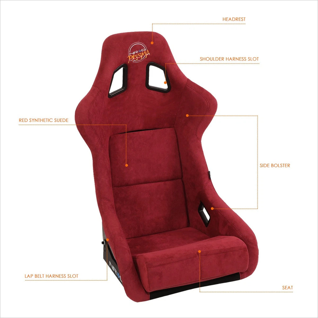 NRG FRP-302MAR-PRISMA Large Bucket Racing Seat for Universal Fit (No Year)