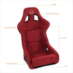 NRG FRP-302MAR-PRISMA Large Bucket Racing Seat for Universal Fit (No Year)
