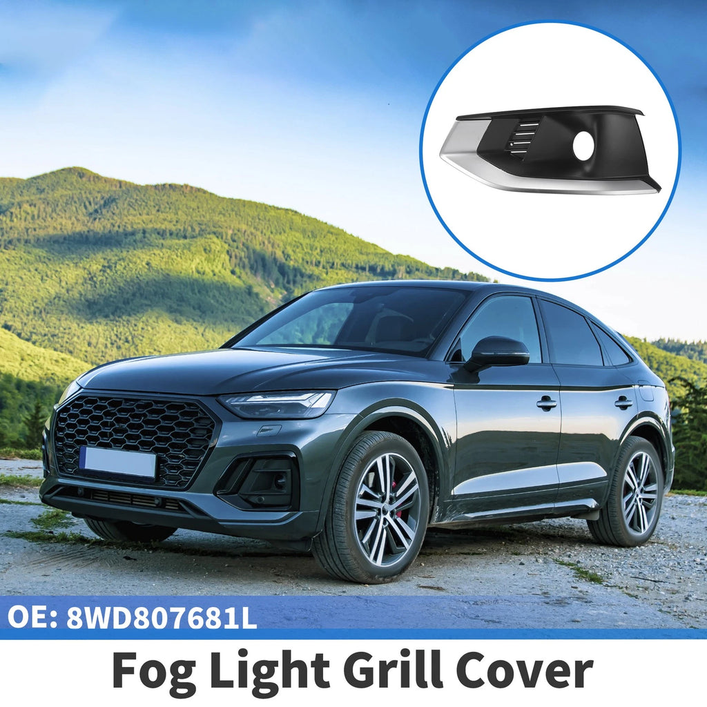 1pc Front Left Fog Light Grill for Audi A4L (2020–2022) No. 8WD807681L