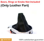 Manual Shift Boot for Ford Mustang (2015–2020) Black Leather Synthetic
