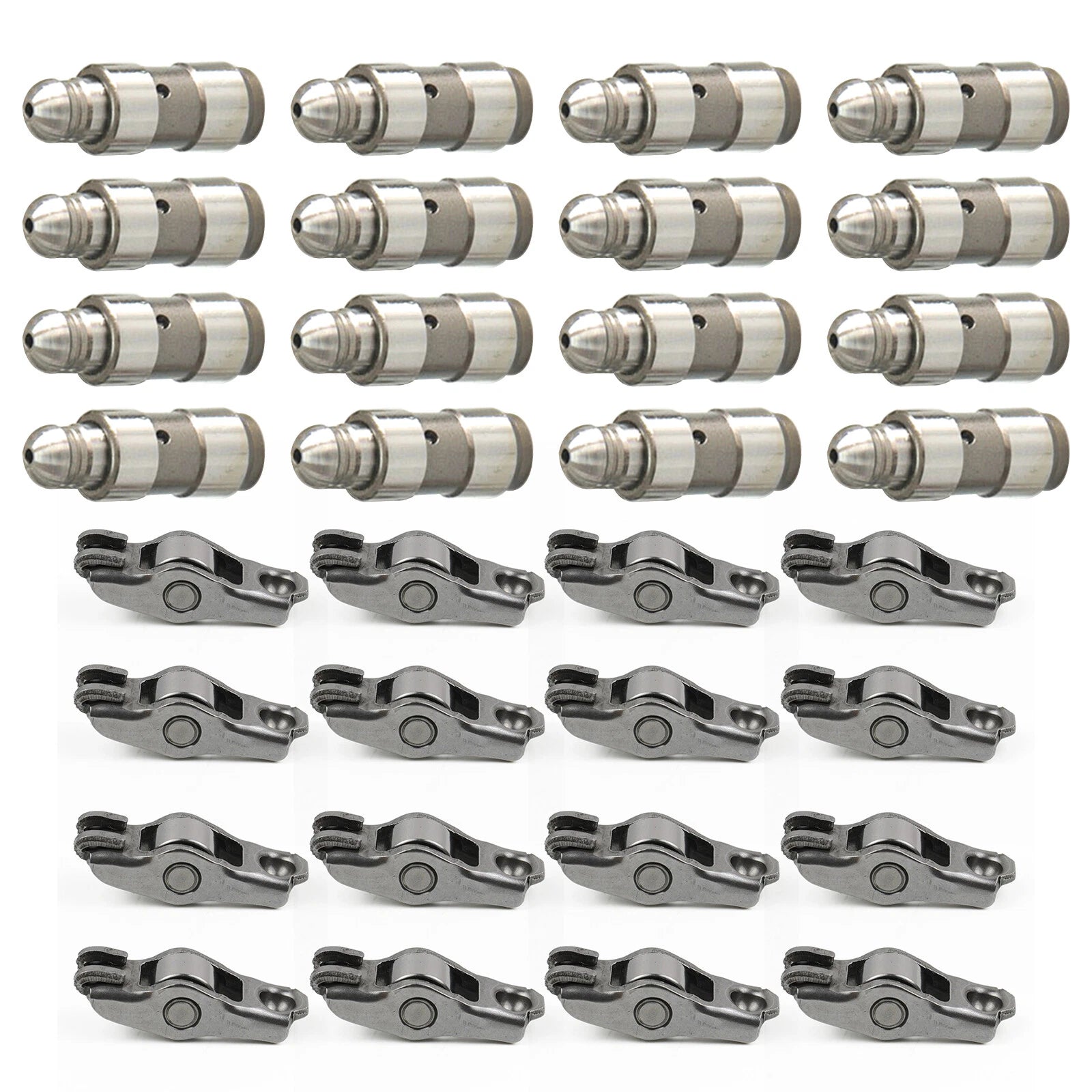 16PCS Intake Exhaust Rocker Arms Lifters for Audi A3 VW Jetta Passat (2006–2016)
