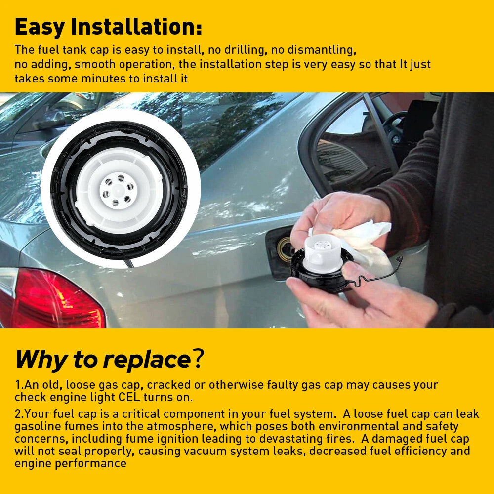 Fuel Tank Gas Cap for Toyota Scion TC (2005-2010)