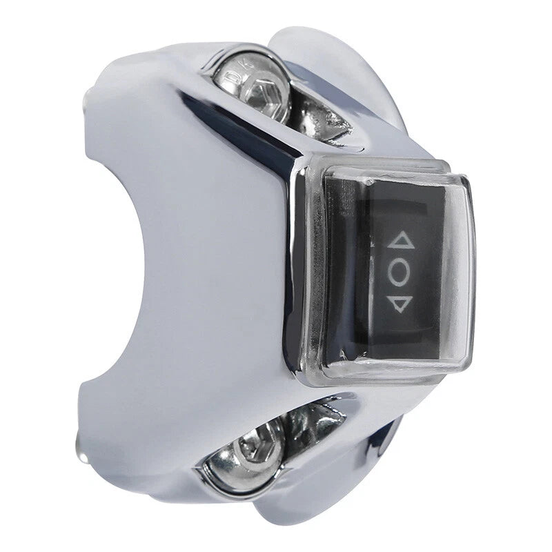 Chrome Clutch Bracket Switch ON/OFF for Harley Touring Sportster Dyna