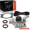 Set of 4 Timing Belt and Water Pump Kit for Ford Escort Mercury Tracer (1991–1996)