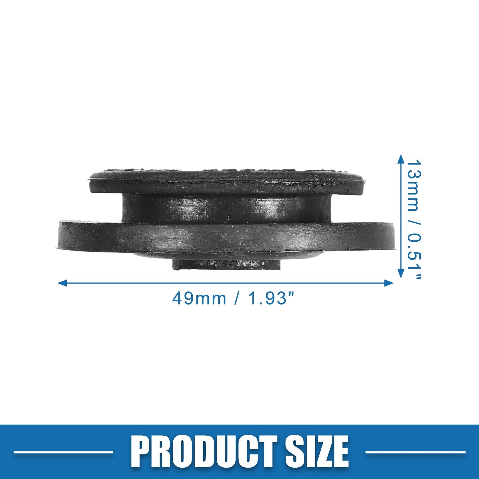 Set of 2 Radiator Mount Bushings for Nissan Altima Murano Rogue (21506-4M400)