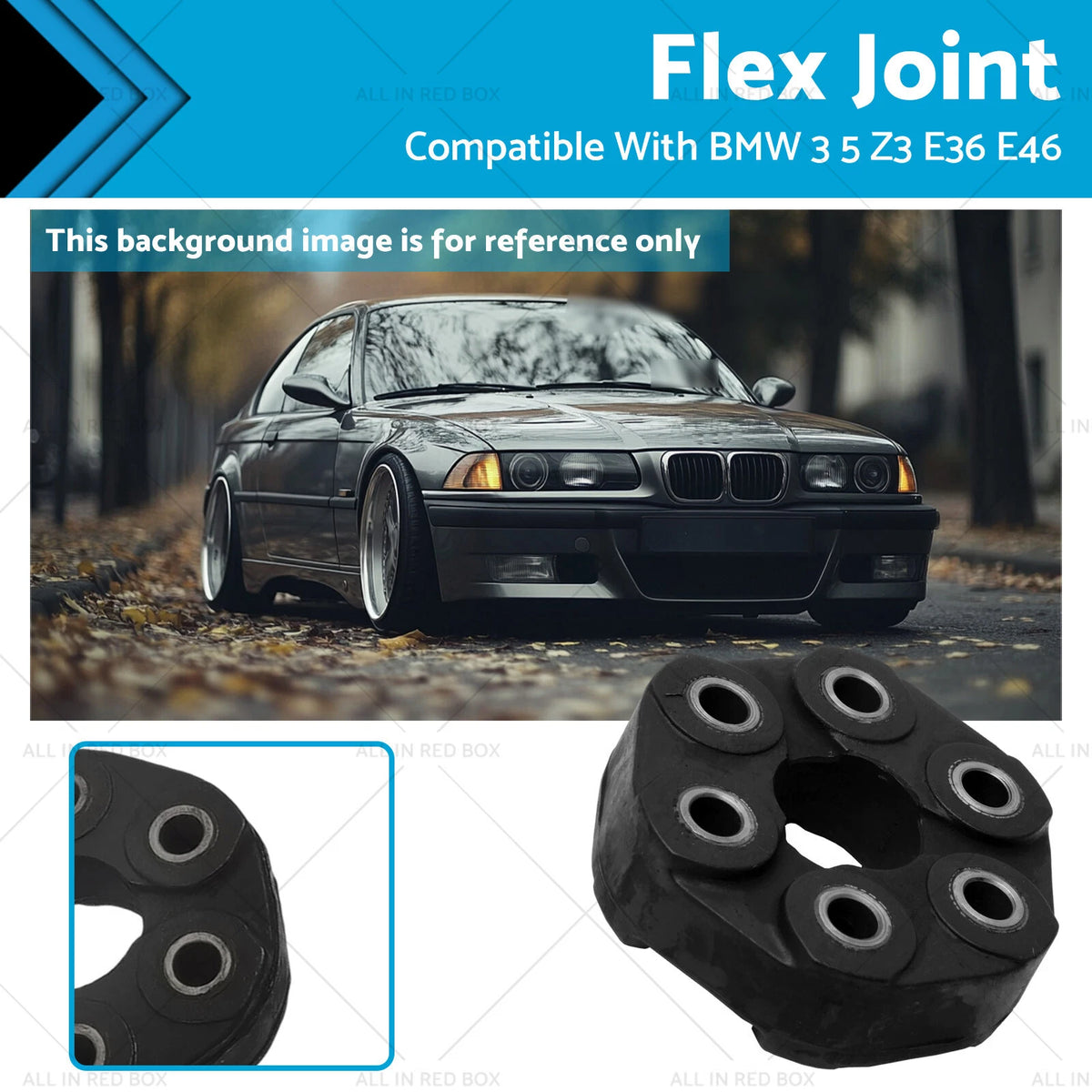 Guibo Joint Drive Shaft Coupling for BMW E36 E46 (1992–2006)