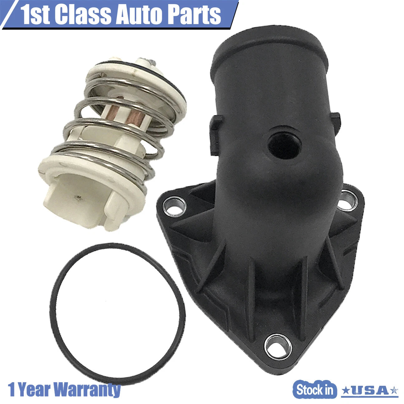Thermostat Housing for VW CC Passat Touareg Audi Q7 (2007–2011)