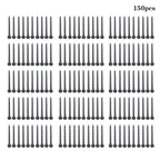 Set of 150 Plastic Garden Stakes for Lawn Edging
