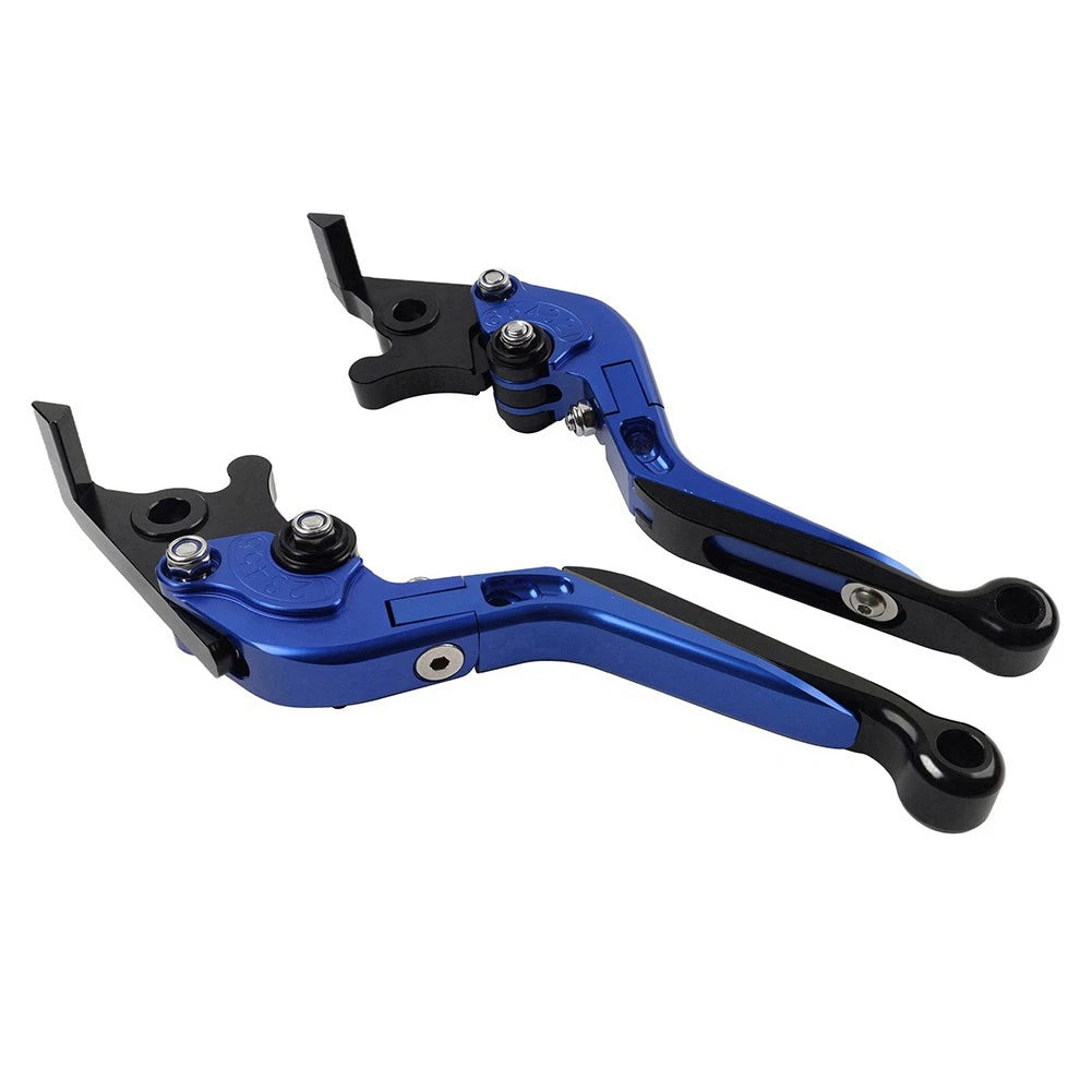CNC Folding Extendable Brake Clutch Levers for Honda CBR1000RR-R/SP (2020–2022) Blue