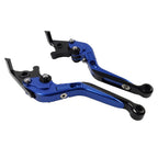 CNC Folding Extendable Brake Clutch Levers for Honda CBR1000RR-R/SP (2020–2022) Blue