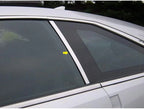 2pc. Luxury FX Stainless Steel Pillar Post Trim for 2011-2014 Cadillac CTS Coupe