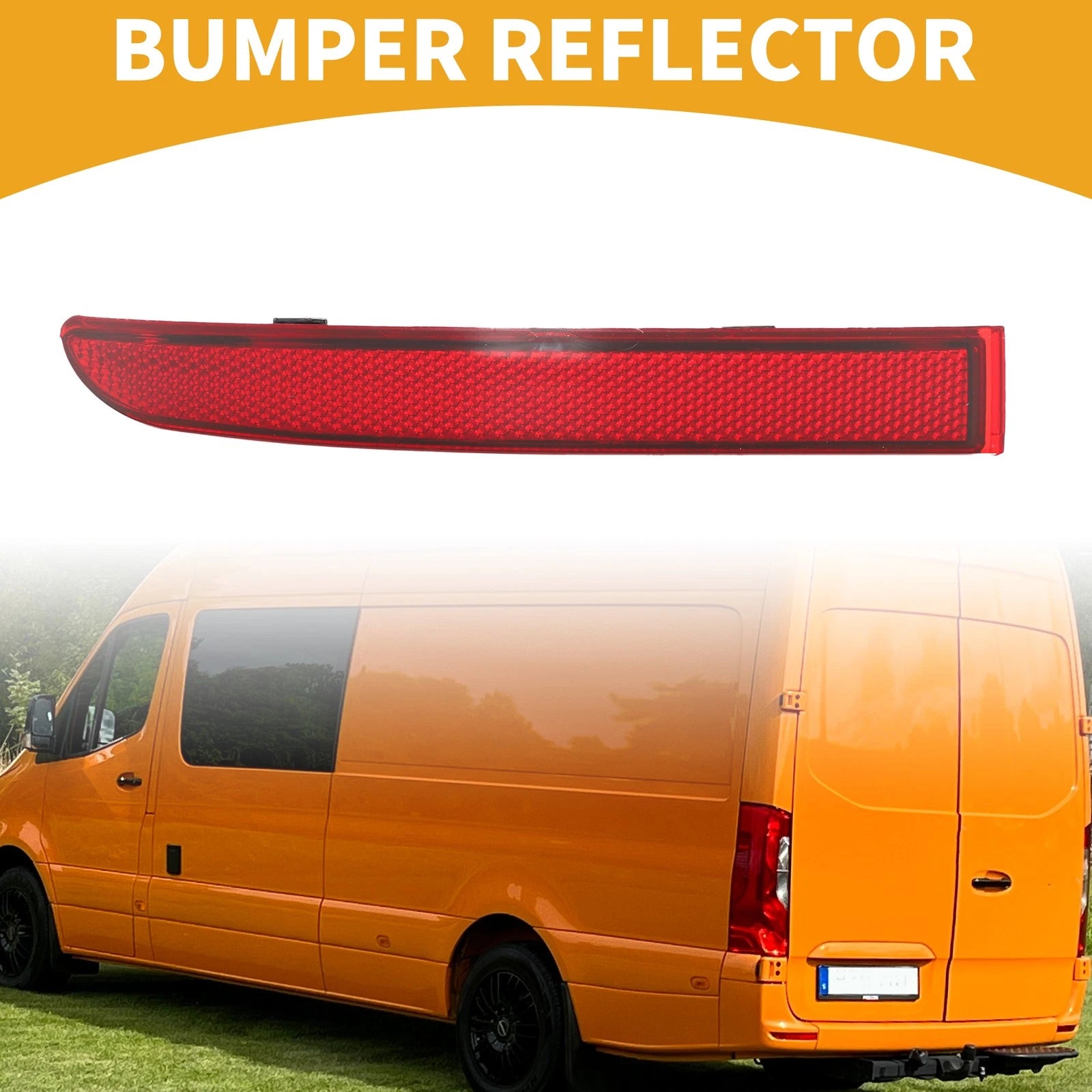 Rear Left Bumper Reflector No.A9108204800 for Mercedes Sprinter 1500 (2019–2022)