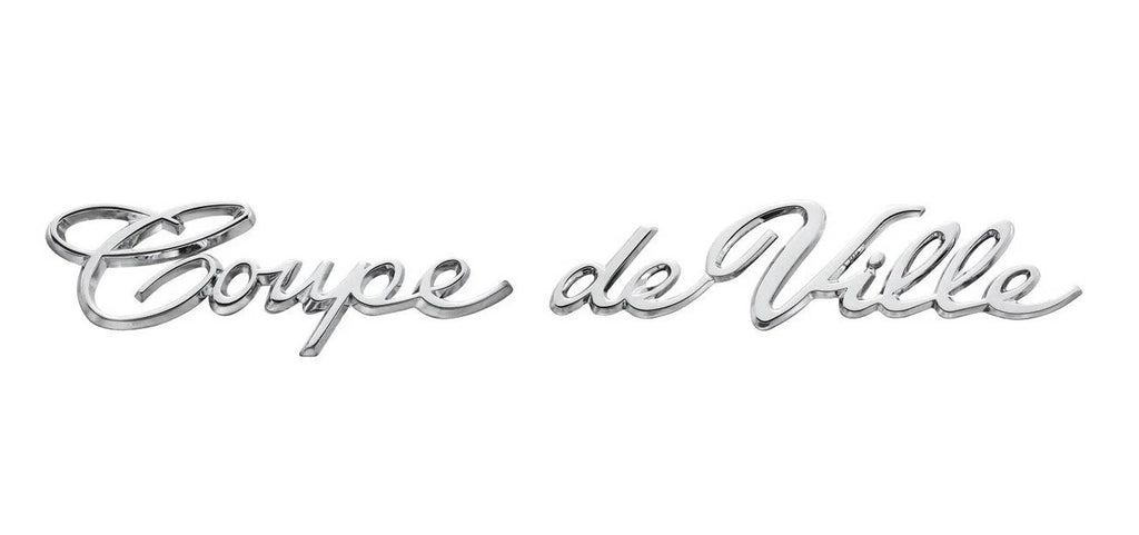 Quarter Panel Emblem Replacement for Cadillac Coupe DeVille (1965–1970)