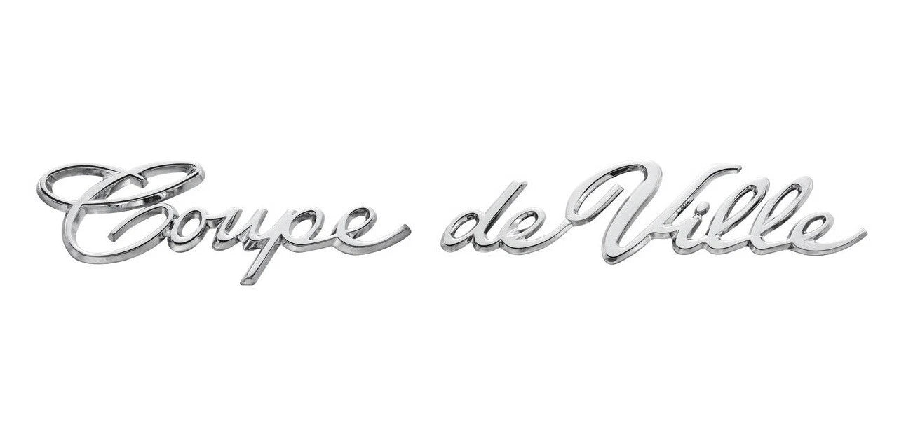 Quarter Panel Emblem Replacement for Cadillac Coupe DeVille (1965–1970)