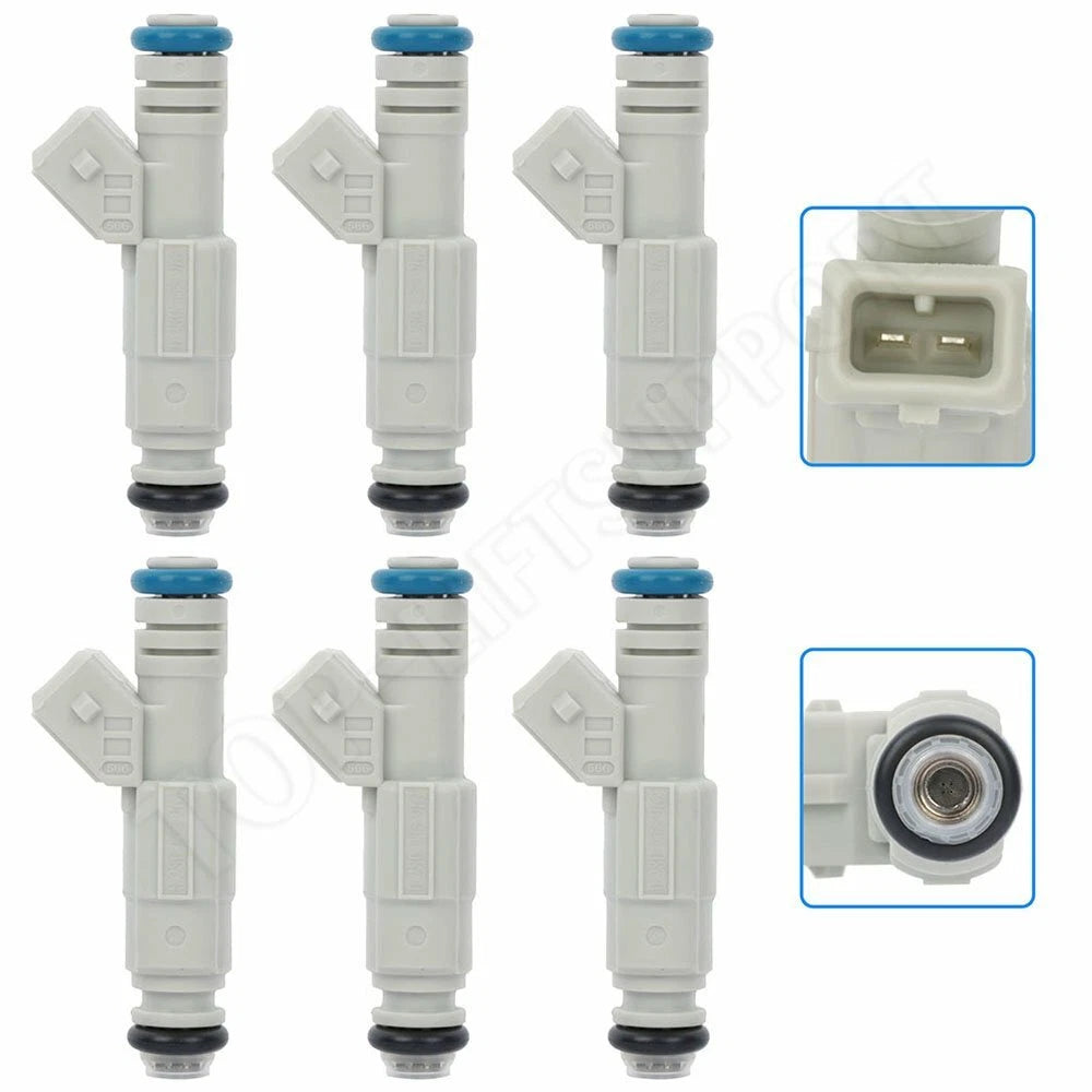 Set of 6 Fuel Injectors for Ford Explorer Ranger Mazda B4000 4.0L