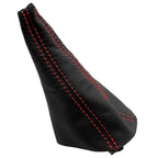 Automatic Shift Boot for Lexus GX470 (2003–2009) Red Stitch Leather Synthetic