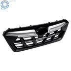 Front Bumper Grille for Subaru Crosstrek (2021-2023) Black Chrome Trim