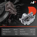 Disc Brake Caliper with Bracket Rear Left for Infiniti G35 M35 (2003–2008)