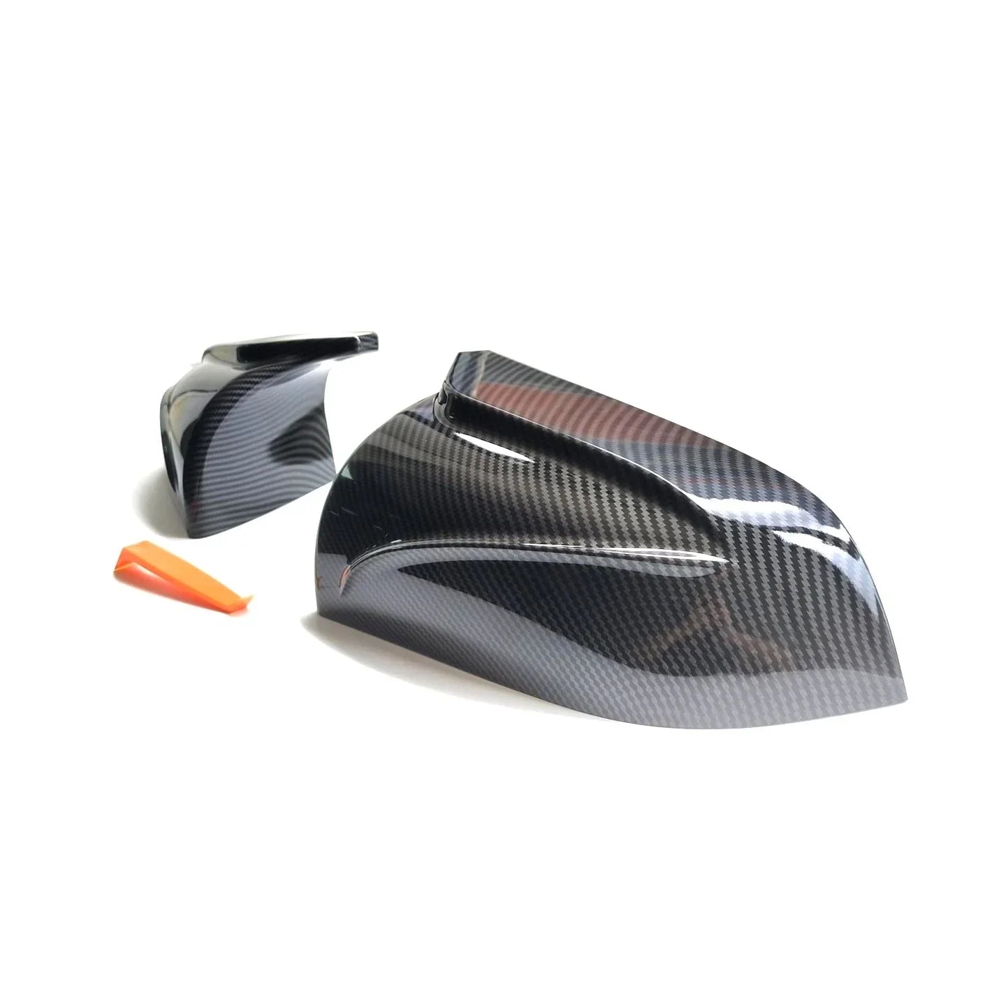Carbon Fiber Side Rear View Mirror Cover Trim for Tesla Model 3 (2017–2023)