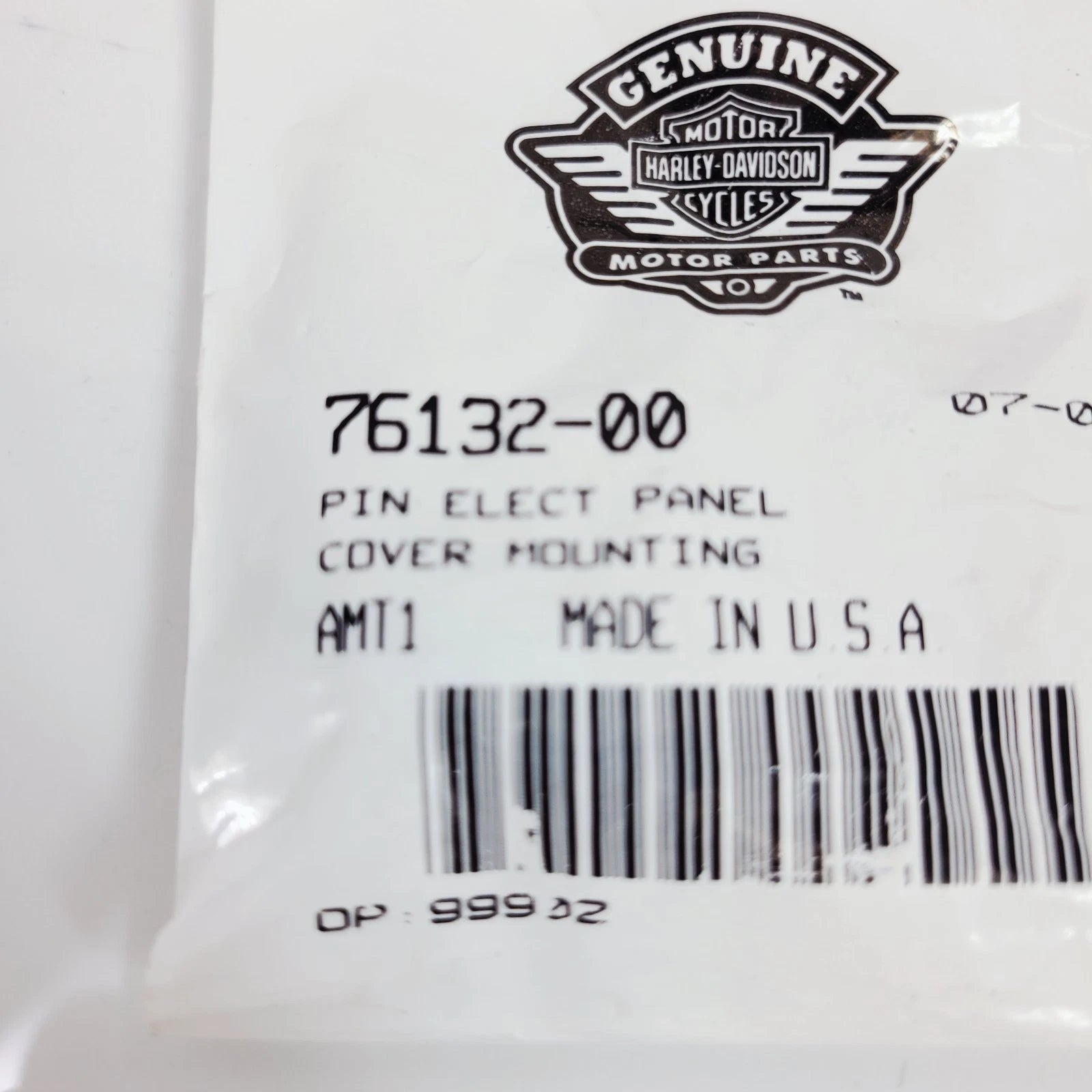 Electrical Panel Pin Cover for Harley-Davidson Dyna Super Glide (2001–2011) 76132-00