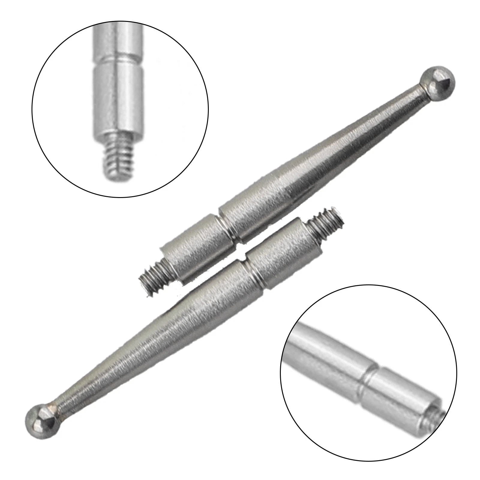 Set of 2 Carbide Ball Contact Points for Dial Test Indicator