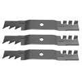 3X Toothed Mulch Mower Blade for John Deere (Replaces M127500)
