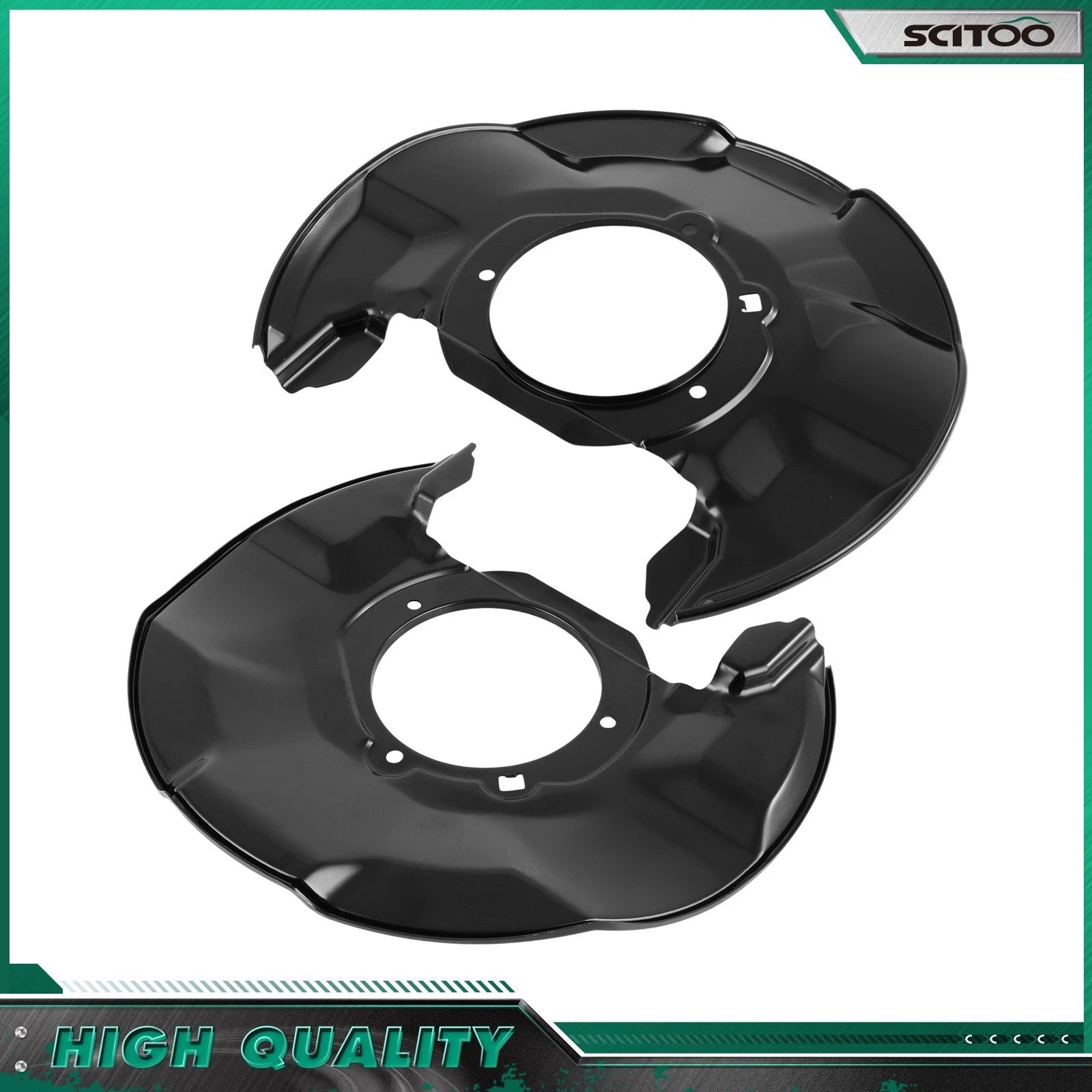 2Pcs Brake Dust Shield for Honda Accord (2008–2012)