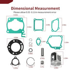 54mm Piston & Gasket for Honda CR125R Top End Rebuild Kit (1992–1999)