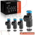 Set of 4 Fuel Injectors for Chevrolet Chevy (2009)