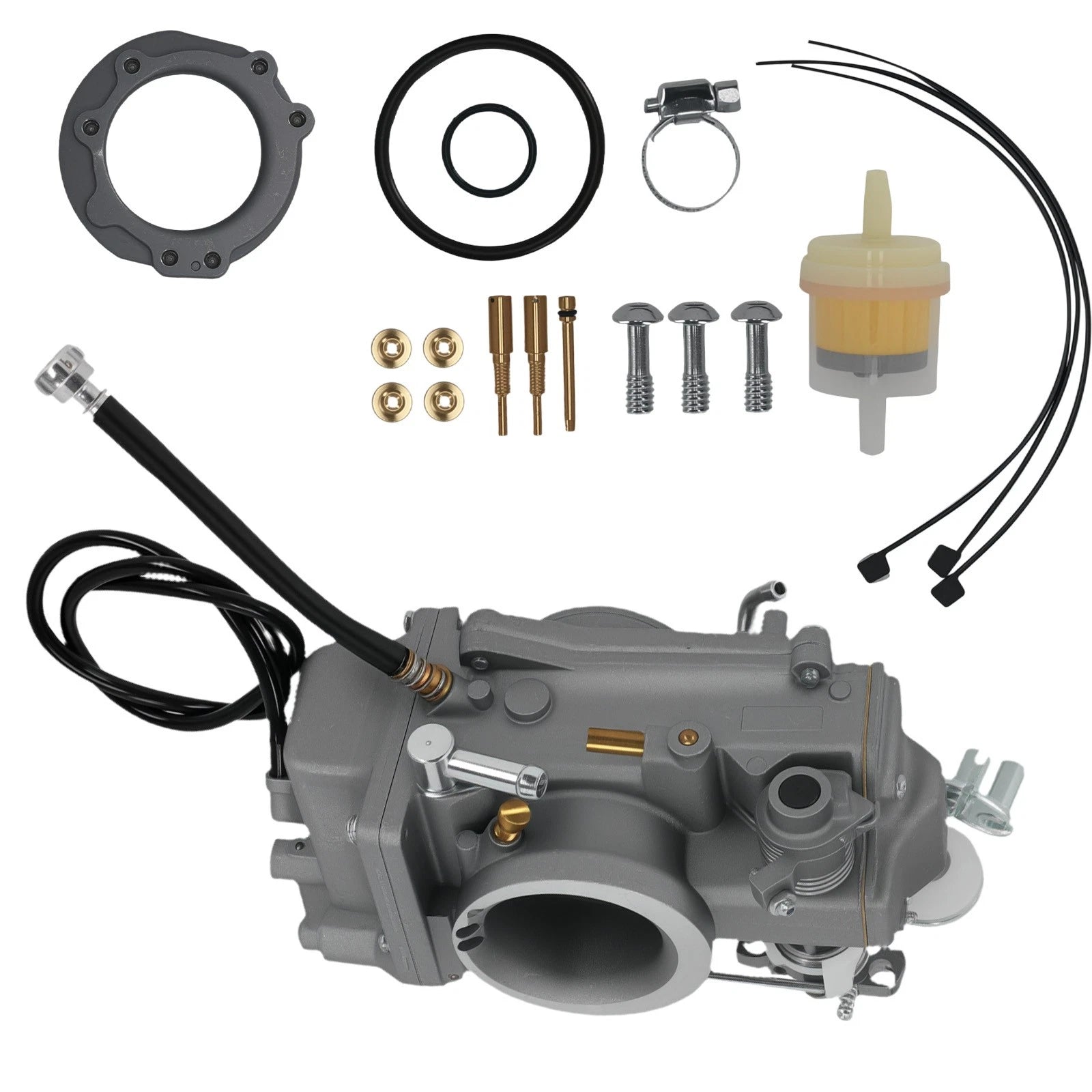 42mm Carburetor for Harley-Davidson Evo Twin Cam HSR42 (2010–2016)