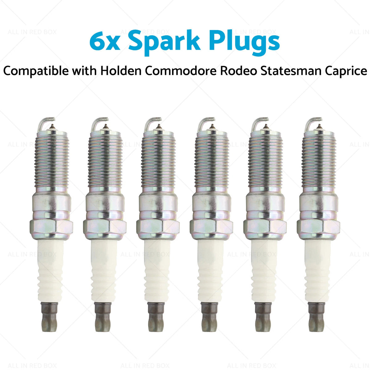 6x Spark Plugs for Holden Commodore Rodeo Statesman Caprice Calais (3.6L)