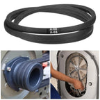 Set of 2 Rubber V Belts A654L670 for Power Transmission (65 Inch)