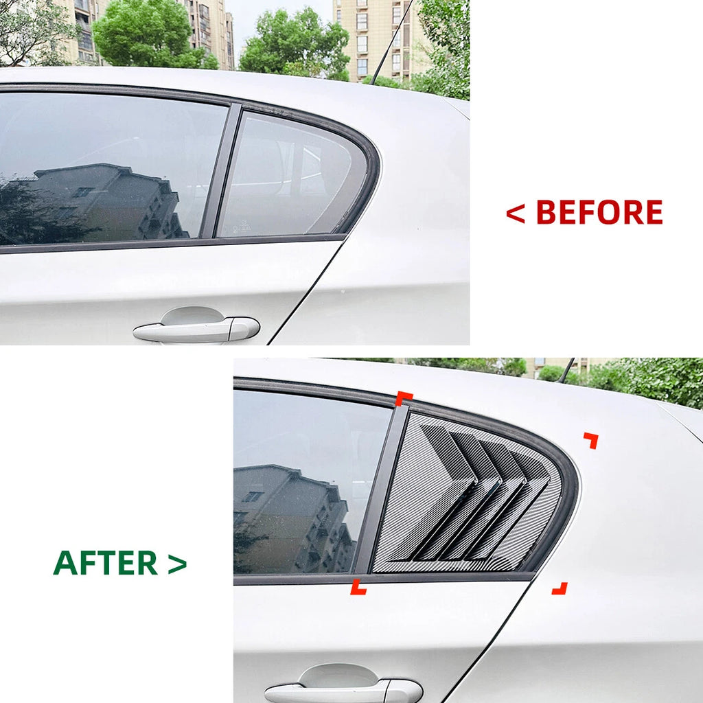 Rear Window Quarter Duct Louver Vent Cover for BMW 1 Series E87 (2005–2011)