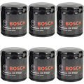 Engine Oil Filter Set of 6 for