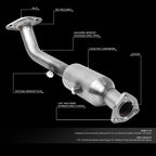 OE Style Rear Catalytic Converter Manifold Assembly for Honda CR-V (2002–2006)
