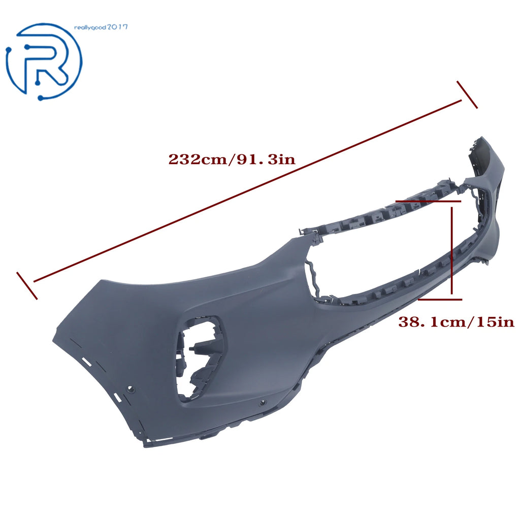 Front Bumper Cover for Ford Escape (2023-2024) with Radar Hole