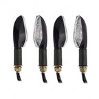 4X Black LED Signal Light Indicators for Ducati 748 916 996 998 1100