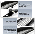Gloss Black Bumper Grill Mesh Grille for Toyota Corolla (2003–2007)