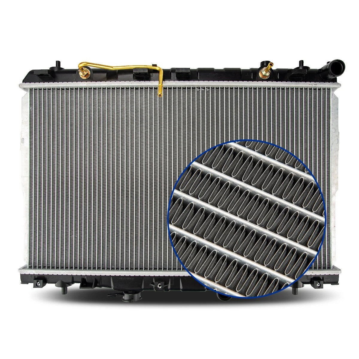 Aluminum Radiator for Hyundai Elantra (2001–2008) 2.0L 2.7L