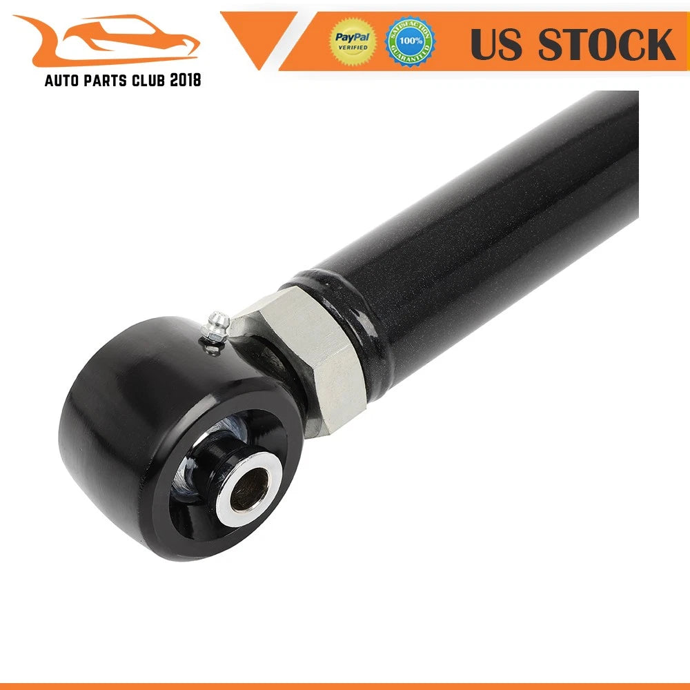2X Front Lower Adjustable Control Arm for Jeep Wrangler (2007–2018) Black