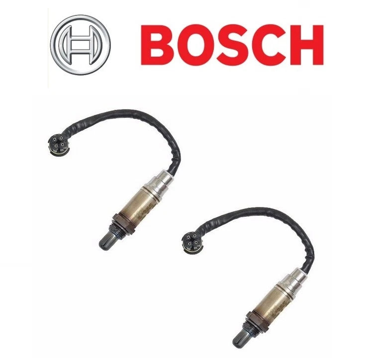 2 Oxygen O2 Sensors Bosch 13477 for BMW E38 E39 E46 E53 E83 X5 (1995–2006)