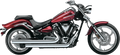 Cobra Dragster Exhaust for Yamaha XV19C Raider (2008–2017)