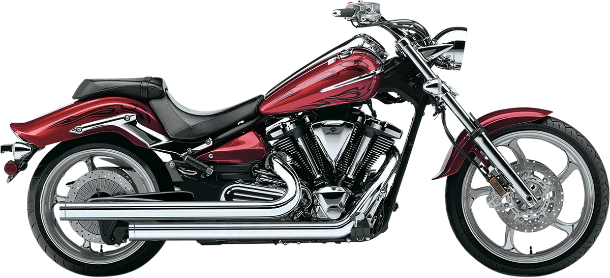 Cobra Dragster Exhaust for Yamaha XV19C Raider (2008–2017)