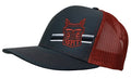 Big Rig Trucks "Tees" Richardson Hat Charcoal/Red