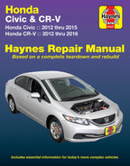 Workshop Manual for Honda Civic & CR-V (2012-2016)