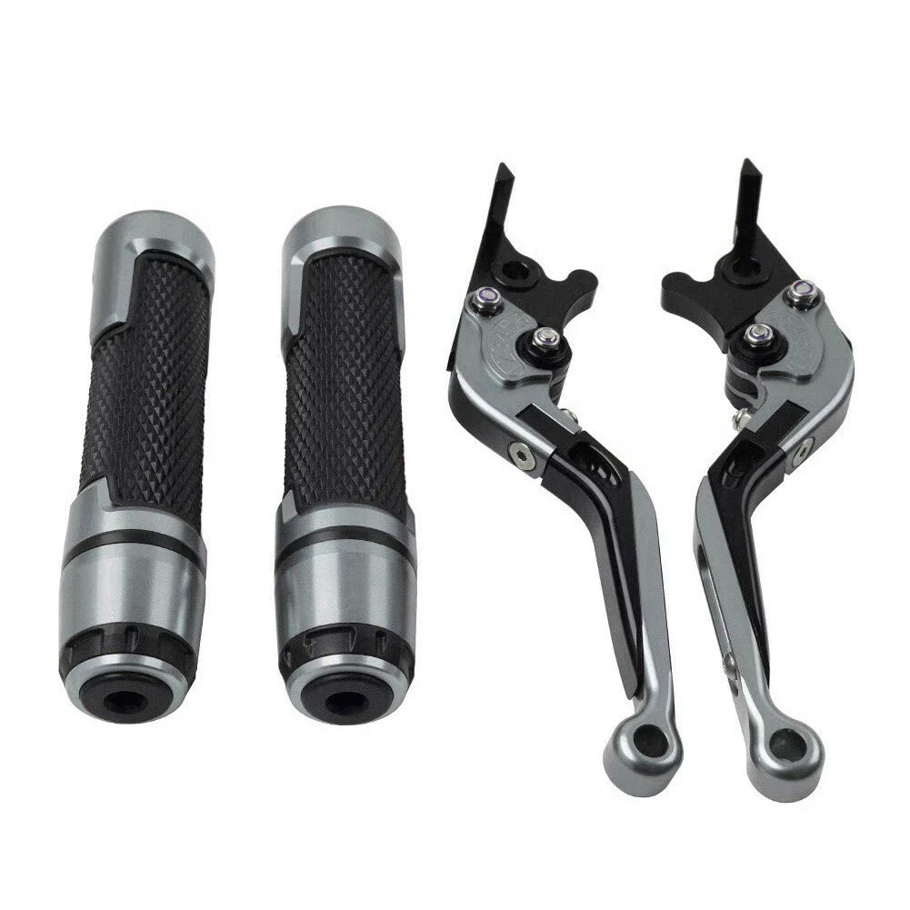 Titan Folding Brake Clutch Levers Grip Set for Suzuki GSXR600/750 (2006-2019)