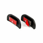 Wide Angle Blind Spot Rear View Auxiliary Mirror for Rectangle Vehicles (-)